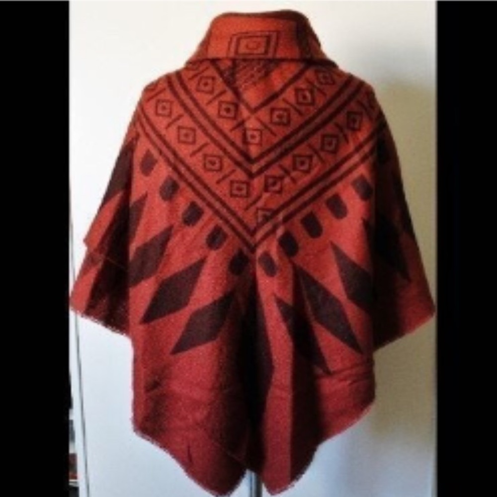 Rust poncho